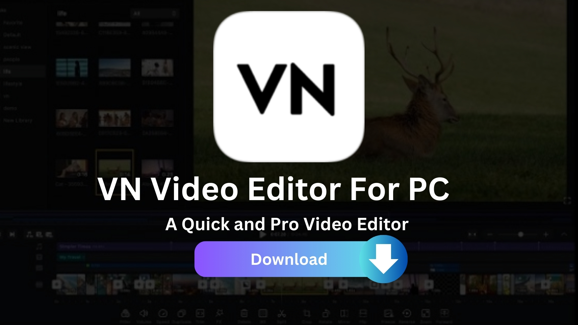vn video editor for pc